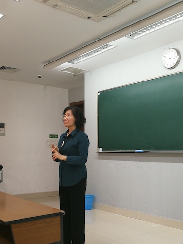 俞春喜教授讲话