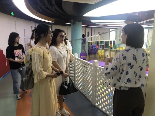 7.16外国语学院赴爱文思特教育开展职场体验行活动